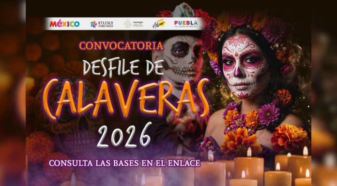 Atlixco invita a sumarse al Desfile de Calaveras 2026