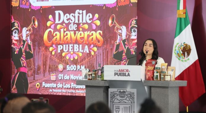 Participarán 3 mil jóvenes en el Desfile de Calaveras Puebla
