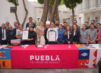 Reconocen calidad turística de hotel y restaurante de Puebla