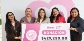 Carrera “Latido Rosa” recaudó 429 mil pesos para equipo oncológico