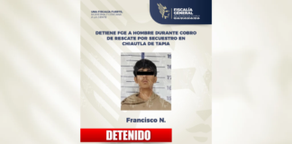 Capturan a joven durante operativo por secuestro en Chiautla de Tapia