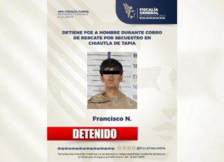 Capturan a joven durante operativo por secuestro en Chiautla de Tapia