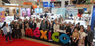 Puebla promociona su oferta turística en IMEX America 2026