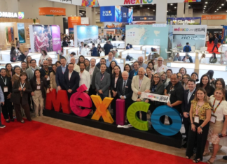 Puebla promociona su oferta turística en IMEX America 2026