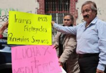 Trabajadores del Seguro Social cumplirán cuatro días de plantón en Puebla