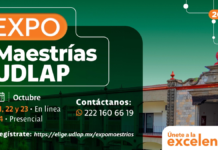 UDLAP organiza Expo Maestrías 2026 del 21 al 24 de octubre