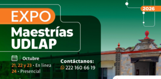 UDLAP organiza Expo Maestrías 2026 del 21 al 24 de octubre