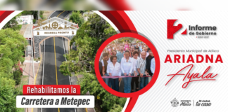 Atlixco destaca inversión de 181.6 mdp en obra pública