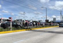 Operadores de Palalia’s Tours bloquean Vía Atlixcáyotl