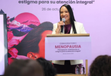 Lizeth Sánchez promueve red de apoyo sobre menopausia