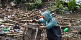 Puebla capital realiza limpieza en vasos reguladores Puente Negro y El Santuario