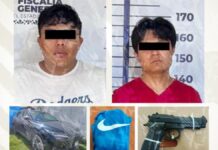 Caen dos hombres por secuestro exprés de conductor de app en Puebla
