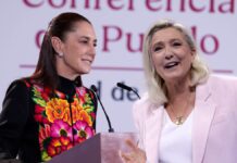 Sheinbaum: Le Pen está “mal informada” por asociar a México con carteles