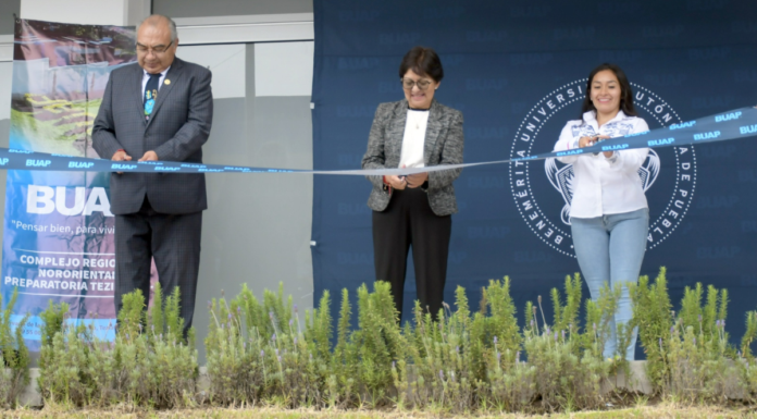 Prepa BUAP de Teziutlán estrena edificio con nueve aulas