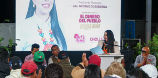 Tonantzin Fernández lleva informe a Tepontla y Acuexcomac
