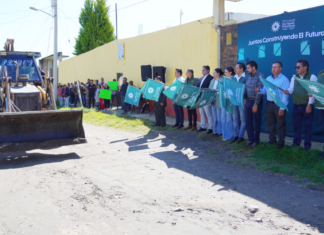 Texmelucan inicia adoquinamiento de dos calles en Tepeyecac