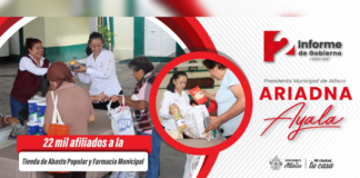 Atlixco beneficia a familias con productos básicos a bajo costo