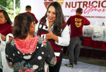 Entregan mil apoyos alimentarios a 500 familias cholultecas