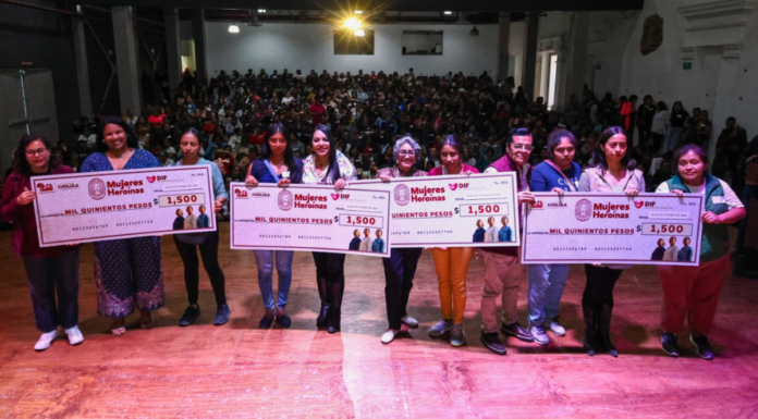 San Pedro Cholula realiza tercera entrega de “Mujeres Heroínas”