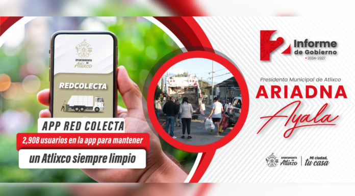 Atlixco fortalece gestión de residuos con RED COLECTA