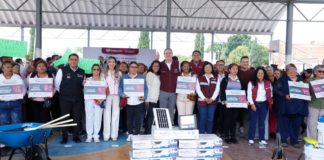 Puebla capital lleva apoyos para obras en unidades habitacionales