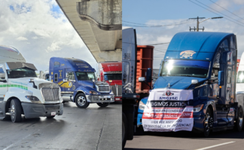 AMOTAC bloquea carreteras en Puebla y desata caos vial
