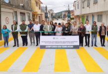 Texmelucan inaugura rehabilitación de calle General Mariano Escobedo