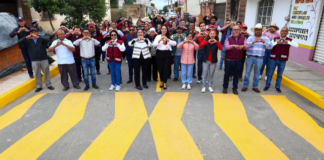 Tonantzin Fernández encabeza inauguración de la calle Industria