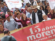 Conmemoran 15 años de Morena con marcha en Zacatlán