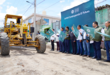 Texmelucan inicia construcción de la calle Lázaro Cárdenas