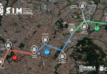 Inician obras de tres estaciones del Cablebús en Puebla