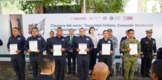 SSPC Texmelucan concluye curso de “Seguridad Urbana”