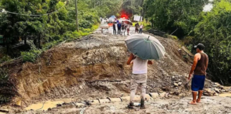 Deslave bloquea carretera entre Puebla y Veracruz tras lluvias