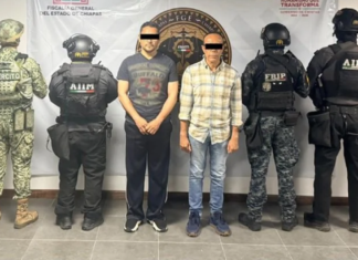 Caen alcalde y exalcalde de Suchiapa durante Operación Enjambre