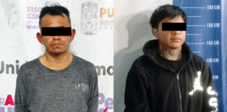 Detienen a dos hombres por portación de arma de fuego en Puebla