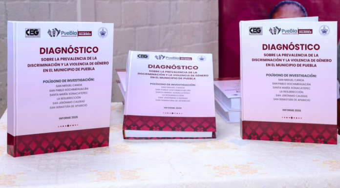 Presentan segundo diagnóstico sobre violencia de género en Puebla