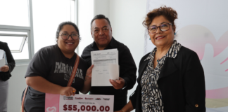 Entregan apoyos para equipamiento comunitario en Cuautlancingo