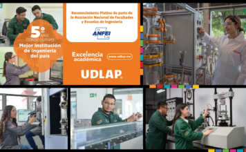 UDLAP recibe por quinta ocasión galardón Platino de la ANFEI