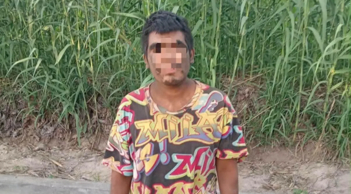 Rescatan a hombre de un tanque de agua en Zinacatepec
