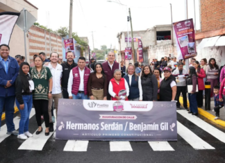 Pepe Chedraui entrega obras viales en Santo Tomás Chautla