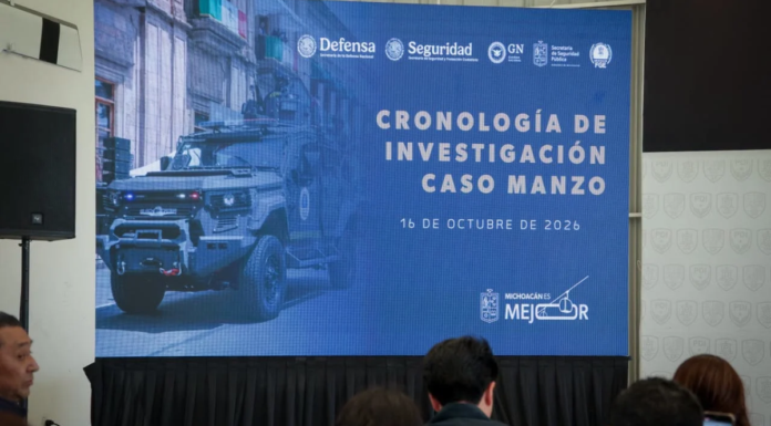 Fiscalía de Michoacán atribuye al CJNG el asesinato de Carlos Manzo