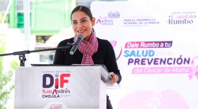 San Andrés Cholula promueve prevención del cáncer de mama
