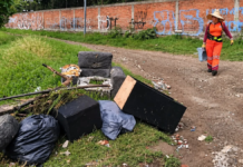Realizan limpieza en vasos reguladores Puente Negro y Santuario