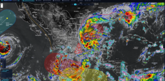 Puebla espera lluvias fuertes a muy fuertes del 7 al 10 de octubre