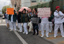 Personal del IMSS en Puebla se une a manifestaciones nacionales