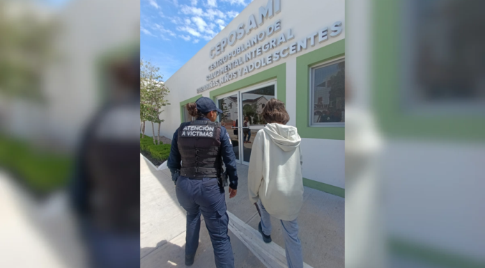SSC Puebla rescata a menor en puente de Romero Vargas