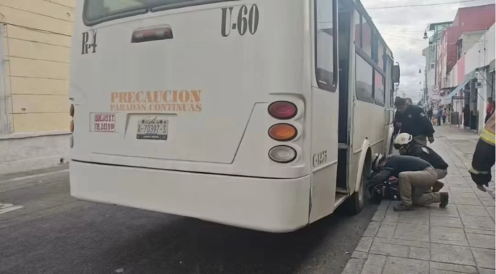 Mujer muere atropellada por Ruta 4 en el Centro de Puebla