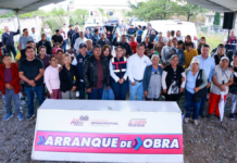 Lupita Cuautle arranca obras viales en Tonantzintla y Cacalotepec