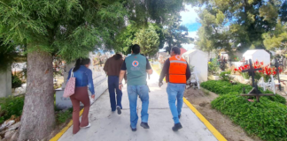 Texmelucan refuerza mantenimiento y supervisión de panteones