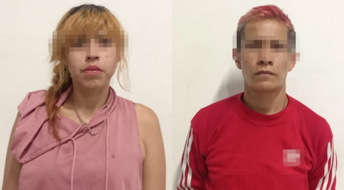 Detienen a pareja por delitos contra la salud en Mayorazgo